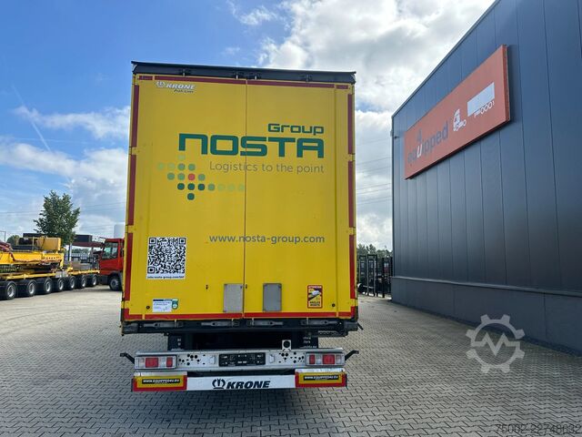 Schiebeplanen Krone RSAB-system (anti-snow) / discbrakes / liftaxle...