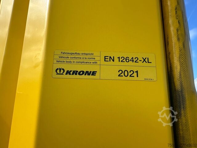 Schiebeplanen Krone RSAB-system (anti-snow) / discbrakes / liftaxle...