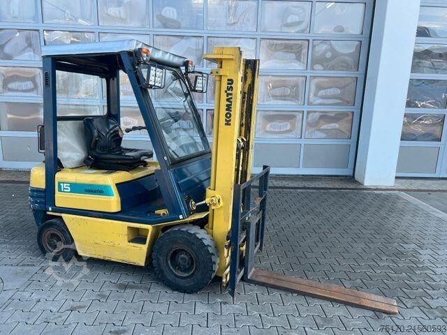 Gabelstapler Komatsu FG15T-15 / Gas / 1995 /