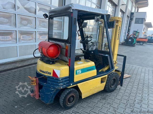 Gabelstapler Komatsu FG15T-15 / Gas / 1995 /