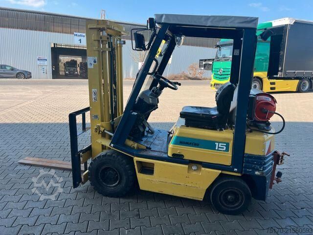 Gabelstapler Komatsu FG15T-15 / Gas / 1995 /