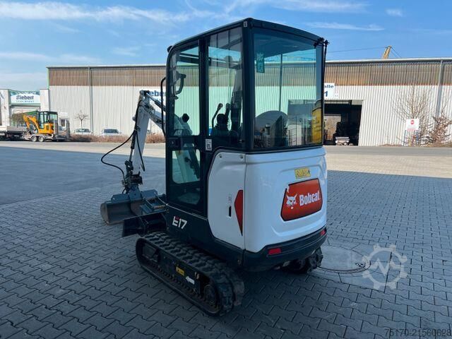 Minibagger Bobcat E17 / MS01 / nur 57h! / 2023 / Löffelpaket