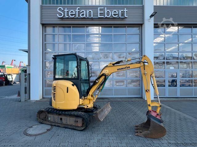 Minibagger Komatsu PC26MR / 2.032h / Tieflöffel 600mm/ MS03