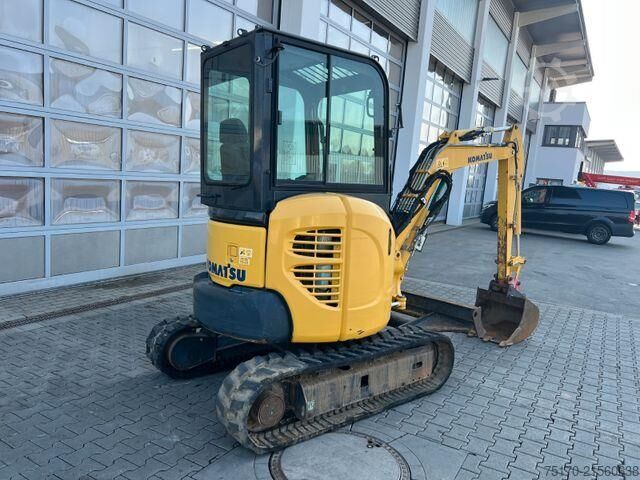 Minibagger Komatsu PC26MR / 2.032h / Tieflöffel 600mm/ MS03