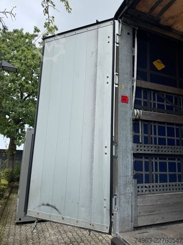 Open semitrailer with tarp SCHMITZ CARGOBULL SCS 24/L