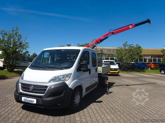 Pick-up van FIAT Ducato Maxi Doka Pritsche Fassi Ladekran
