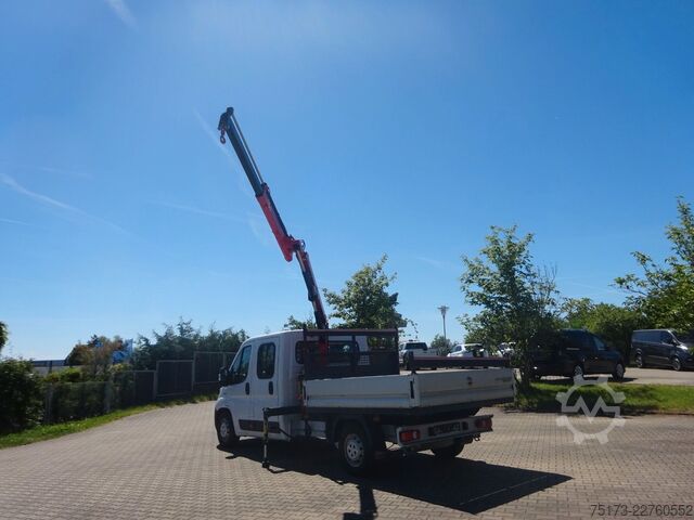 Pick-up van FIAT Ducato Maxi Doka Pritsche Fassi Ladekran