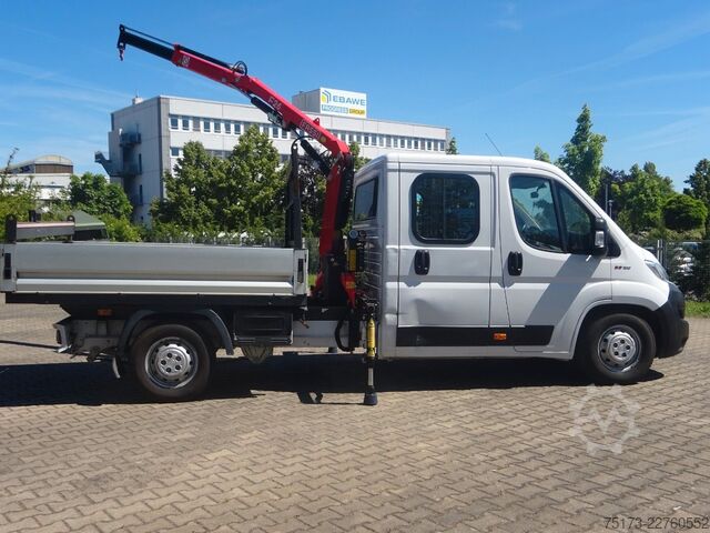 Pick-up van FIAT Ducato Maxi Doka Pritsche Fassi Ladekran