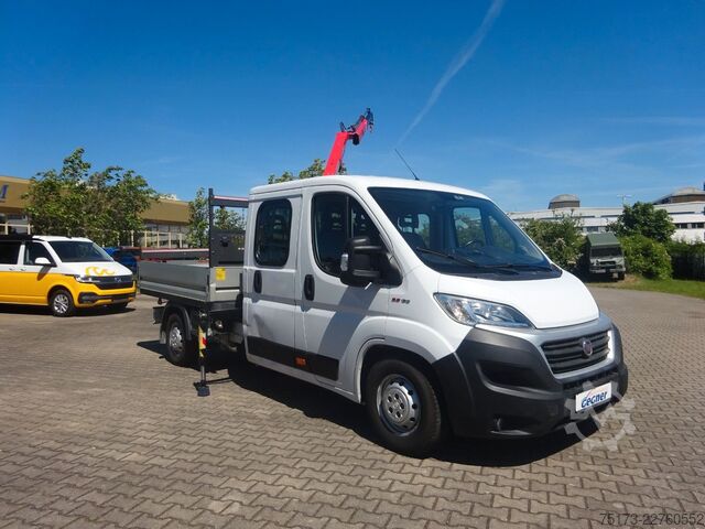 Pick-up van FIAT Ducato Maxi Doka Pritsche Fassi Ladekran