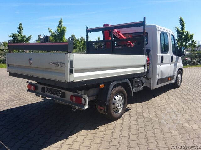 Pick-up van FIAT Ducato Maxi Doka Pritsche Fassi Ladekran