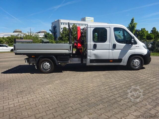 Pick-up van FIAT Ducato Maxi Doka Pritsche Fassi Ladekran
