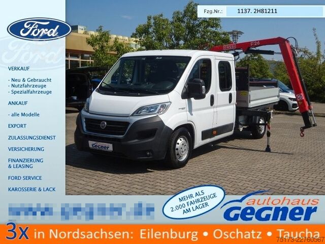 Pick-up van FIAT Ducato Maxi Doka Pritsche Fassi Ladekran