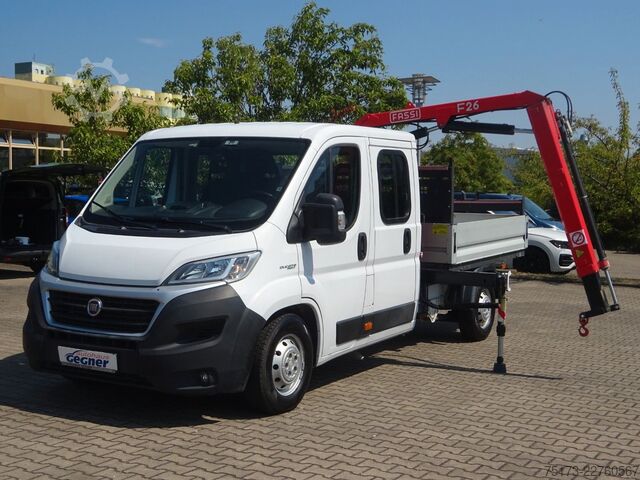Pick-up van FIAT Ducato Maxi Doka Pritsche Fassi Ladekran
