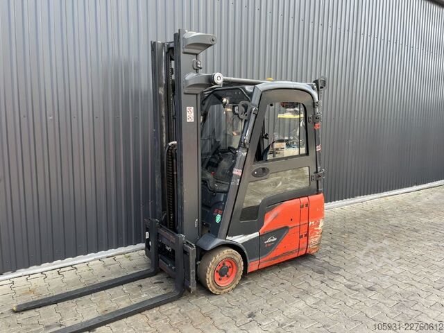 Electric 3-wheel forklift Linde E16C-02