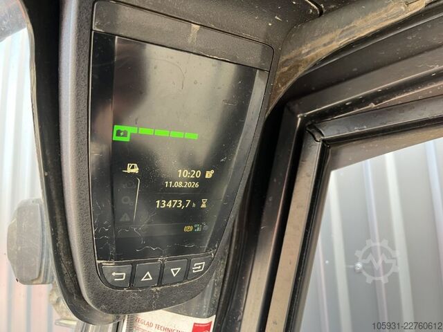 Electric 3-wheel forklift Linde E16C-02
