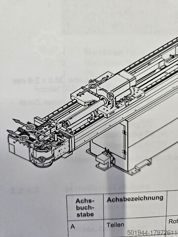 Pipe-bending machine Wafios BER35 CNC
