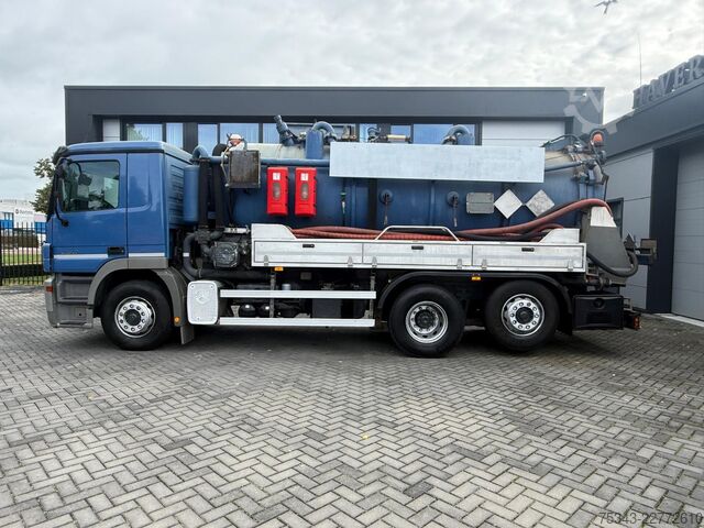 Suction vehicle Mercedes-Benz Actros 2541 | 13,000L sewer cleaner | Wittig va...