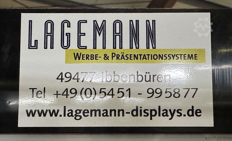 Trennwände Messestand Lagemann inkl Transportkisten