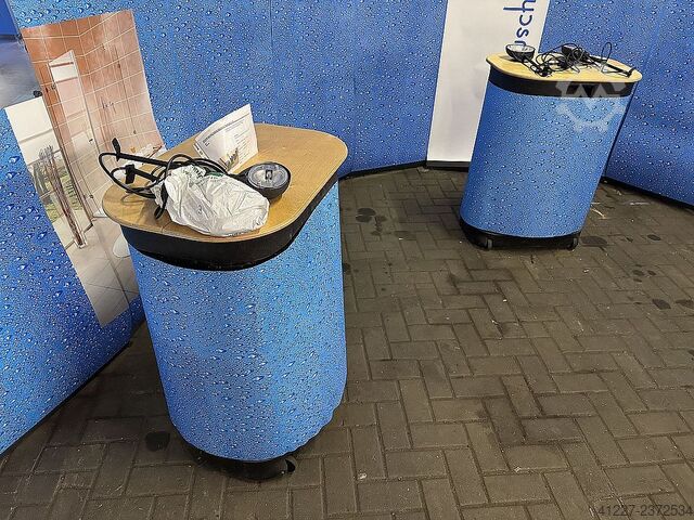 Trennwände Messestand Lagemann inkl Transportkisten