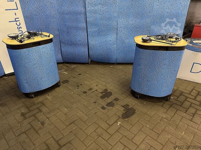 Trennwände Messestand Lagemann inkl Transportkisten