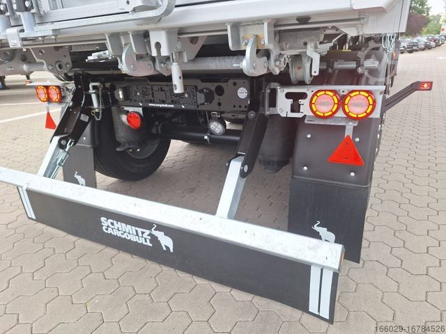 Tipper semitrailer SCHMITZ CARGOBULL Kipper 52m³ mit gekröpftem Chassis