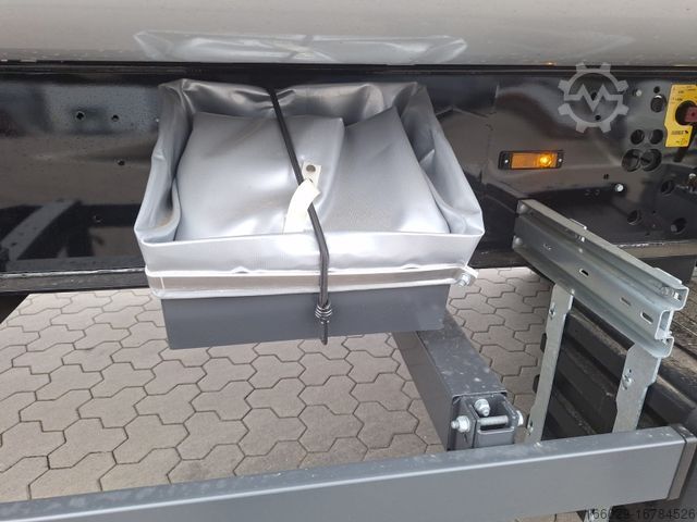 Tipper semitrailer SCHMITZ CARGOBULL Kipper 52m³ mit gekröpftem Chassis