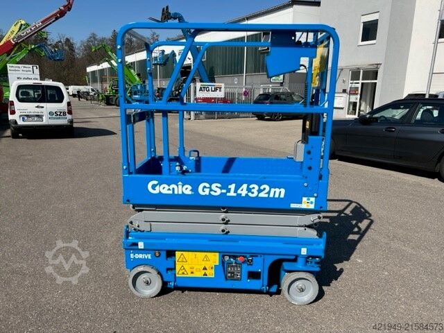 Scherenarbeitsbühne Genie GS-1432m E-Drive - inkl. AGM Batterien