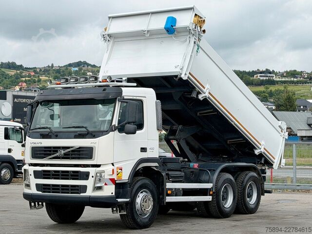 Tipper truck VOLVO FM 400 * Kipper 5,20 m + Bordmatic * 6x4!