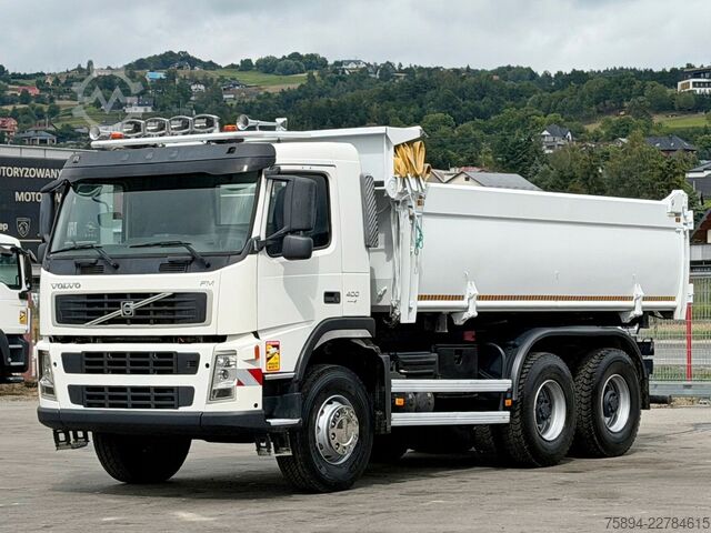 Tipper truck VOLVO FM 400 * Kipper 5,20 m + Bordmatic * 6x4!
