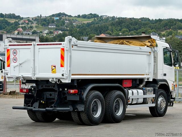 Tipper truck VOLVO FM 400 * Kipper 5,20 m + Bordmatic * 6x4!