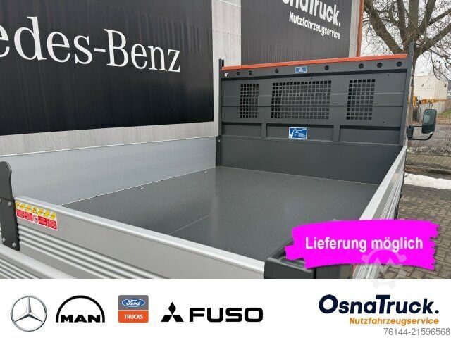 Transporter mit Kipper FUSO 3C15 AMT Hinterkipper+Box Automat.,Klima,AHK3,5t