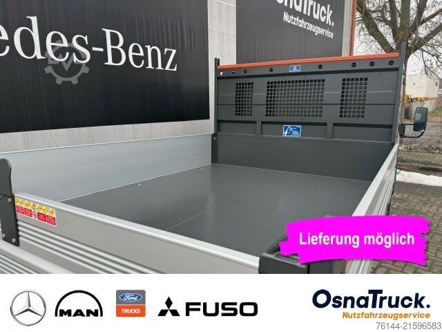 Transporter mit Kipper FUSO 3C15 AMT Hinterkipper+Box Automat.,Klima,AHK3,5t