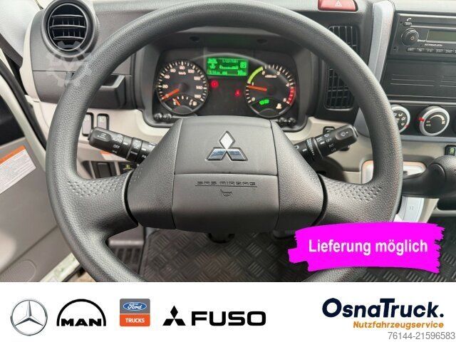 Transporter mit Kipper FUSO 3C15 AMT Hinterkipper+Box Automat.,Klima,AHK3,5t