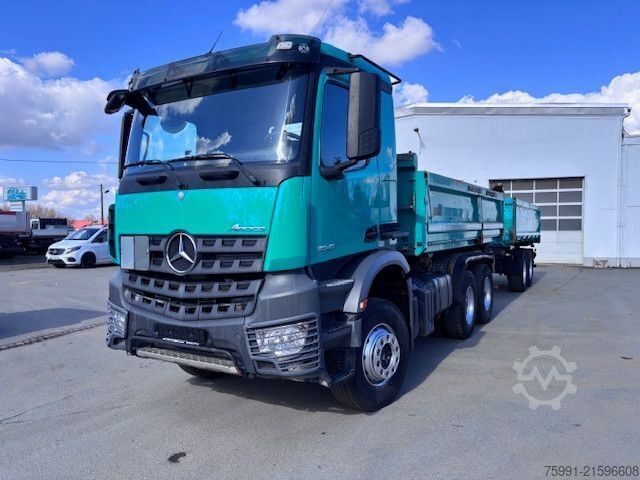 Dreiseitenkipper LKW MERCEDES-BENZ Arocs 3345 6x4  Meiller 3 Seitenkipper Bordmatic