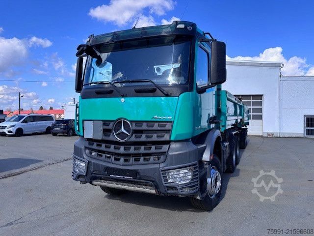 Dreiseitenkipper LKW MERCEDES-BENZ Arocs 3345 6x4  Meiller 3 Seitenkipper Bordmatic