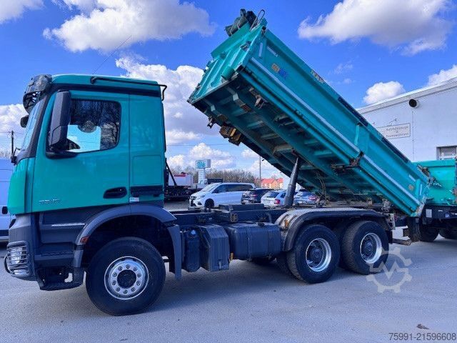 Dreiseitenkipper LKW MERCEDES-BENZ Arocs 3345 6x4  Meiller 3 Seitenkipper Bordmatic