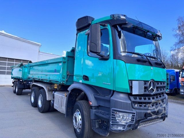 Dreiseitenkipper LKW MERCEDES-BENZ Arocs 3345 6x4  Meiller 3 Seitenkipper Bordmatic