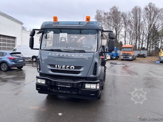 Dreiseitenkipper LKW IVECO IVECO 150E28 Meiller Dreiseitenkipper Ladekran