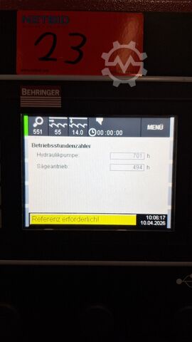 Bandsäge BEHRINGER HBE 560 A