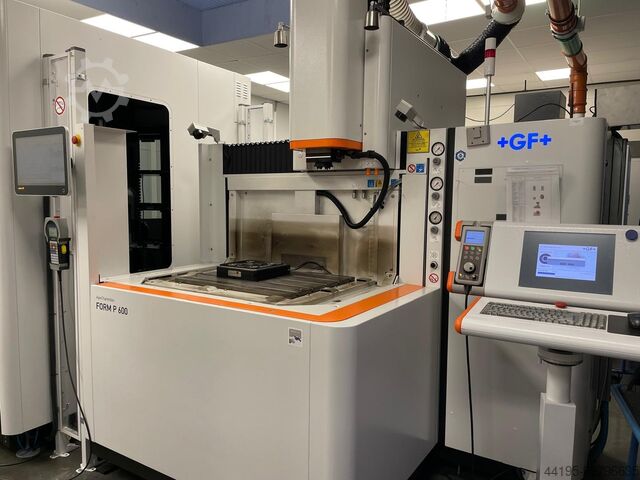 Senkerodiermaschine GF AgieCharmilles FORM P600 & 3R Workpartner WPT1+