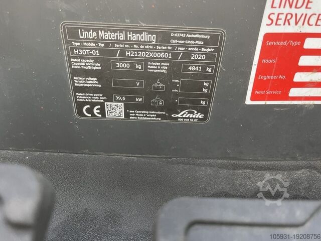 Treibgasstapler Linde H30T-01