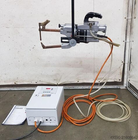 Punktschweißzange mit Steuerung DALEX RS 17 und Balancer, Widerstandschweißmaschine, Punktschweißmas DALEX A 3139 + RS17