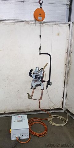 Punktschweißzange mit Steuerung DALEX RS 17 und Balancer, Widerstandschweißmaschine, Punktschweißmas DALEX A 3139 + RS17