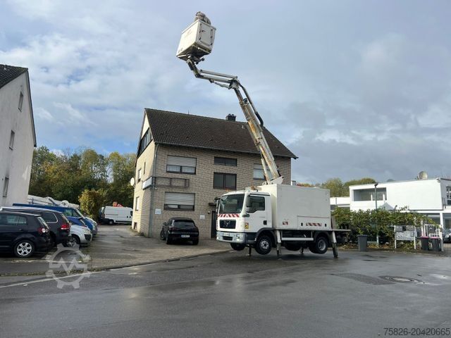 Working platform truck MAN TGL 12.250 Hubarbeitsbühne 17m Comilev 170 TPC