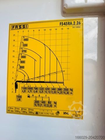 Spezial-LKW VOLVO FH540 6x2 Containerpritsche mit F545RA.2.26