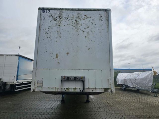 Kofferauflieger SPIER Doppelstock mit Balken, 2 Achser