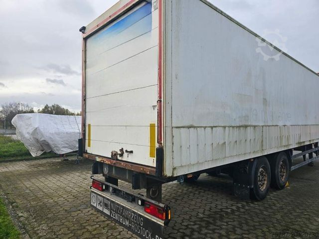 Kofferauflieger SPIER Doppelstock mit Balken, 2 Achser