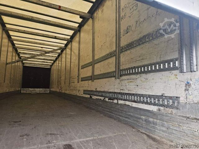 Kofferauflieger SPIER Doppelstock mit Balken, 2 Achser