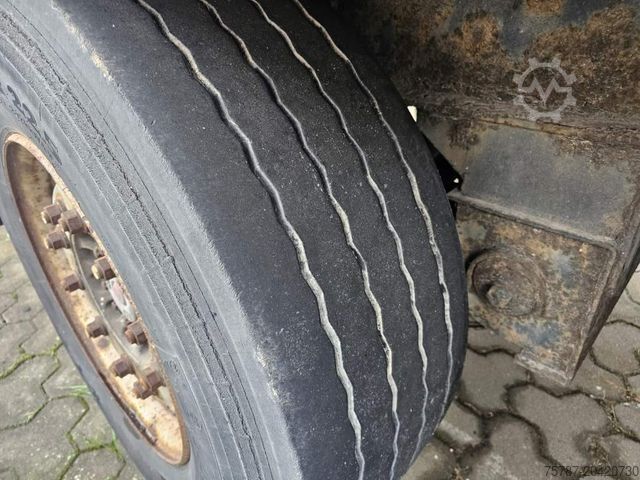 Kofferauflieger SPIER Doppelstock mit Balken, 2 Achser