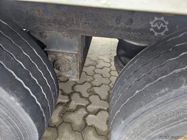 Kofferauflieger SPIER Doppelstock mit Balken, 2 Achser